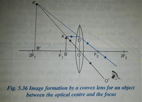draw a ray diagram to show that a convex lens can act as a magnifier ...