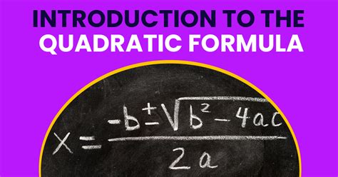 Image result for How to Use Quadratic Formula