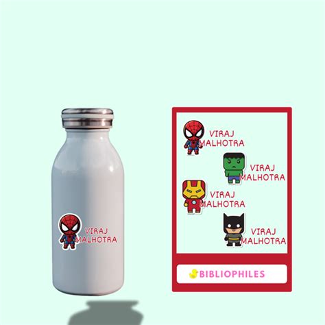 Transparent Labels – Bibliophiles