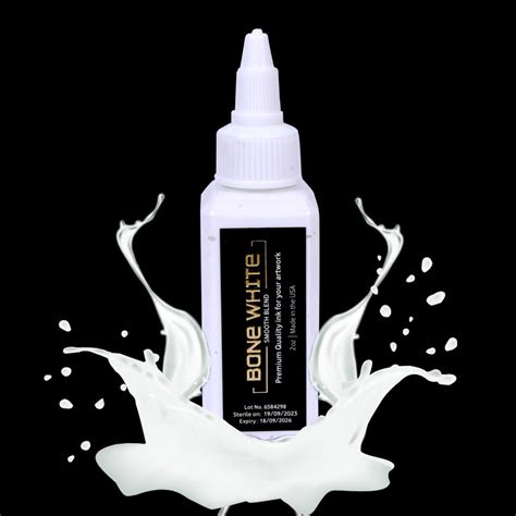 Sinner's Rabbit Bone White Tattoo Ink – Tattoo Gizmo