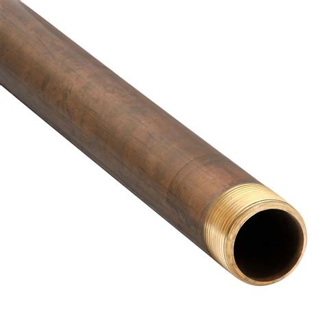 Red Brass, 1 1/4 in Nominal Pipe Size, Pipe - 4GTK6|466-240 - Grainger