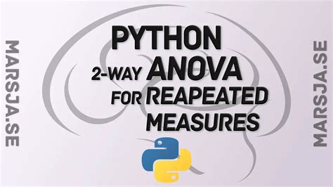 Anova in Python 的图像结果