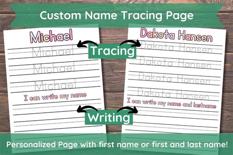 Image result for Custom Name Tracing