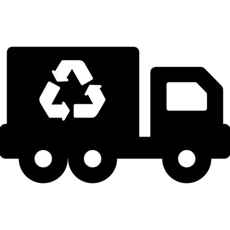 Recycling truck - Free transport icons