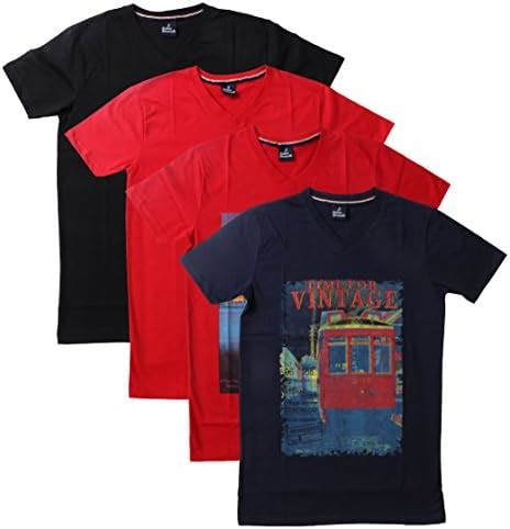 Buy Indian Baumwolle Men's Cotton T-Shirt (Ram Clothing_Combo 4_413 ...