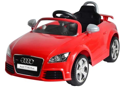 Wild Audi Tt Rs Plus Electric Motor Car, Red – Fliptoy®