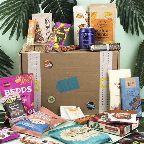Healthy Snack Box Subscription UK - Snack Box Delivery | Treat Trunk
