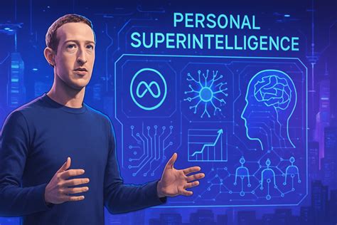 Meta und KI: Mark Zuckerbergs Traum von persönlicher Superintelligenz