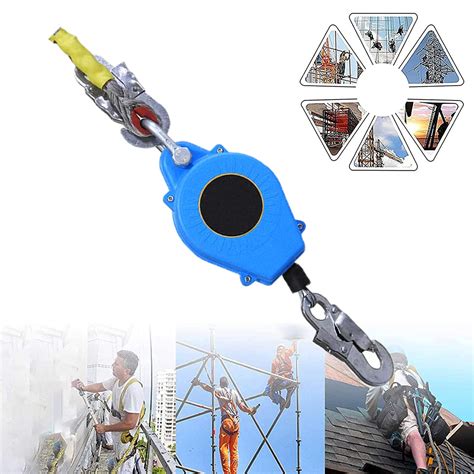 Buy Fall Arrest Block Height Safety Self Retracting Lifeline,Portable ...