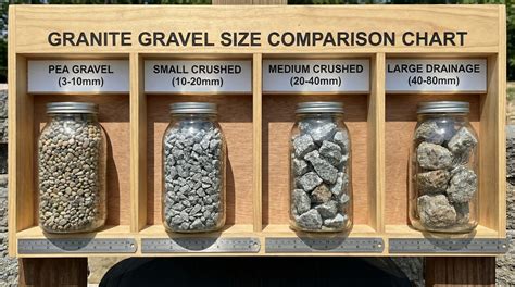 Granite Gravel Size Chart Complete Guide with Pictures and Uses - Hello ...