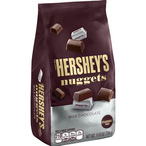 Hershey's Nuggets Candy, Milk Chocolate, 10.8 Oz. – Walmart Inventory ...