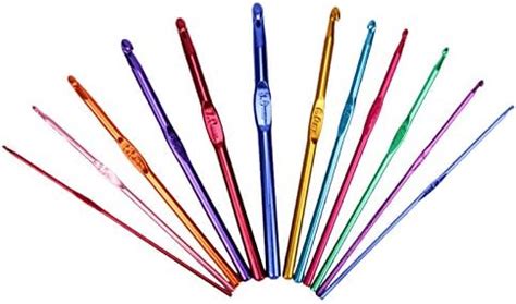 ADW Craft’S® 5.5 mm Aluminum Multicolor Crochet Hooks Needle|Crochet ...