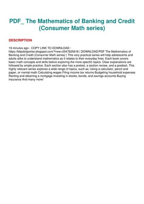 Image result for Banking Math