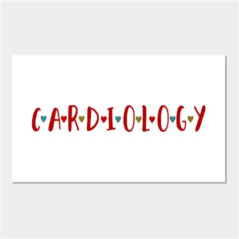 Funny Cardiology Shirt for Heart Specialists | Art Print Selection