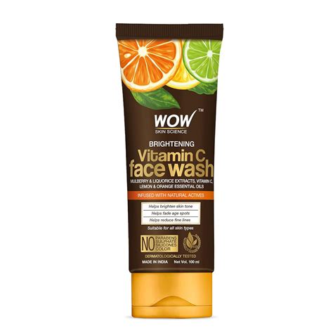 WOW Vitamin C Face Wash: 100 ml – iKonbi