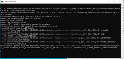 Syntax Error File Name or Directory Name 的图像结果