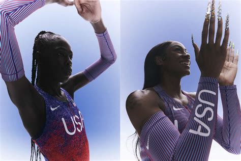 Nike's New U.S. Women's Track and Field Uniforms 的图像结果