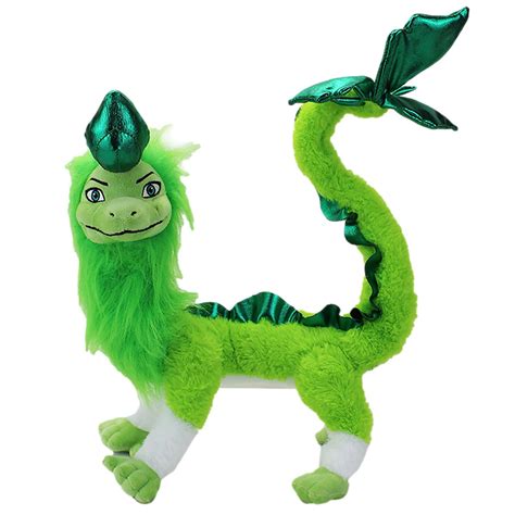 Kawaii Green Sisu Dragon Plush Toy Soft Stuffed Animal Raya And The ...