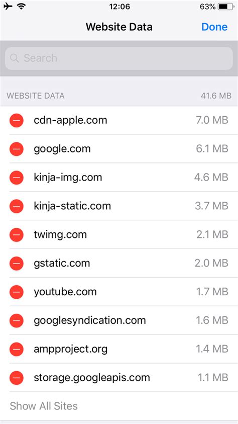 Image result for Clear Cache iPhone