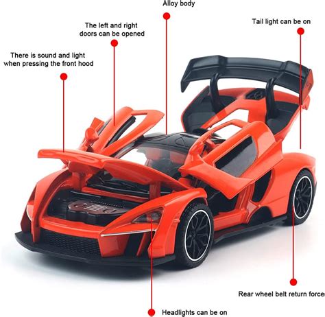 Chengchuang Diecast Toy Car McLaren Senna Sports Car Model,Zinc India ...
