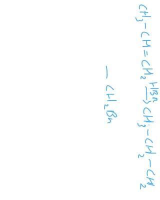 The reaction of CH3-CH= CH OH with Hbrgive - Brainly.in