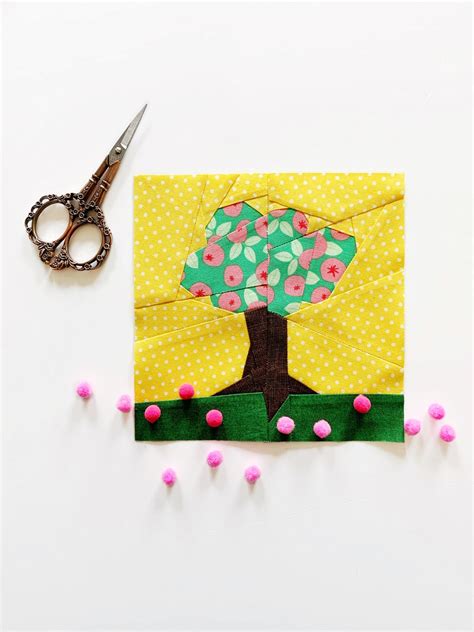 Image result for Tree Quilt Block Pattern