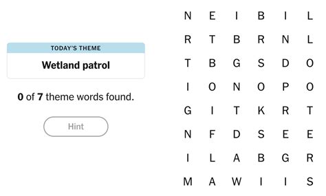 Strands NYT Hints, Spangram, and Answer for Today, March 20, 2025 ...