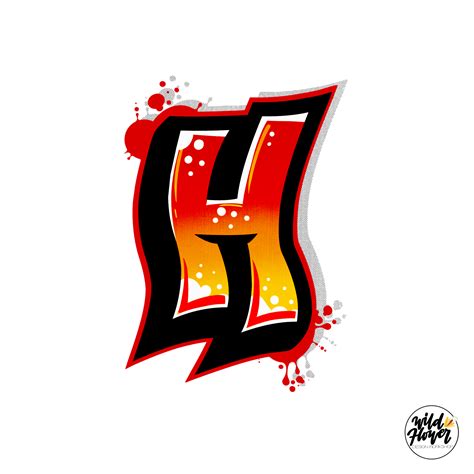 Graffiti Letters H
