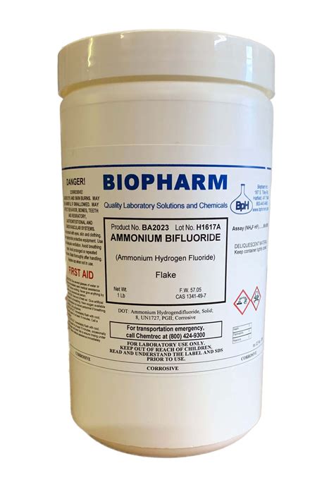 Ammonium Bifluoride, Flakes; Technical