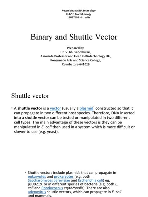 Image result for Shuttle Vector Applications