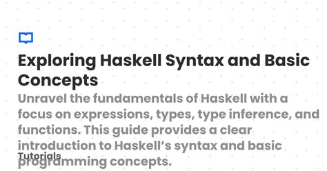 Image result for Haskell Programming Tutorial