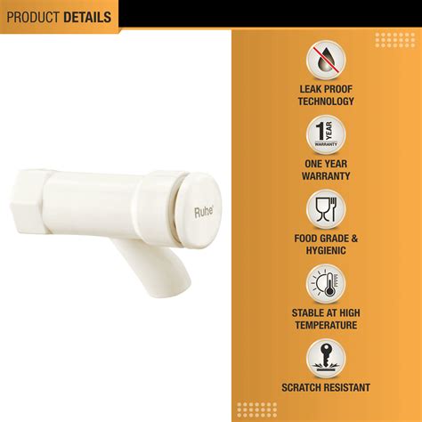 Ruhe Round Push Valve PTMT Faucet | iRely.in Bangalore