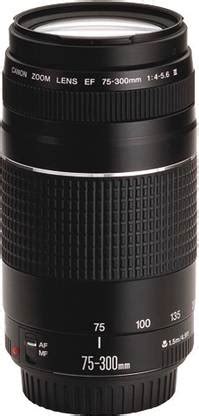 Canon EF 75-300mm f/4-5.6 iii Telephoto Zoom Lens - Canon : Flipkart.com