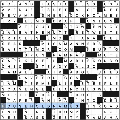 Evan Birnholz Sunday Crossword Printable - UK Printable Hub