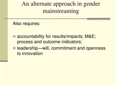 Image result for Gender Mainstreaming PowerPoint