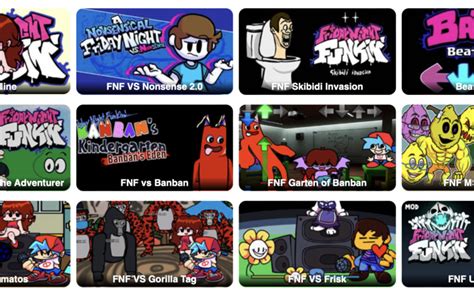 FNF Mods Play Mini-Games 的图像结果