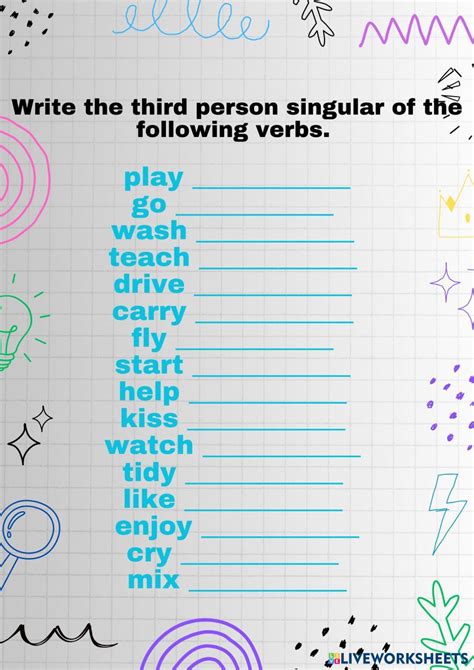 Image result for Live Worksheets Present Simple