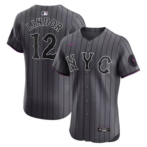Nike Francisco Lindor New York Mets City Connect Elite Jersey | Academy
