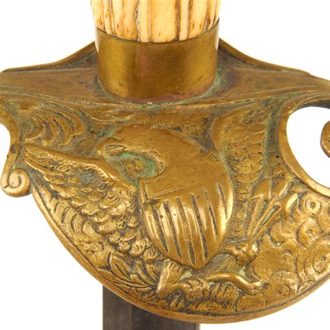 Original U.S. M1830 Officer's Eagle Head Pommel Sword with Scabbard ...