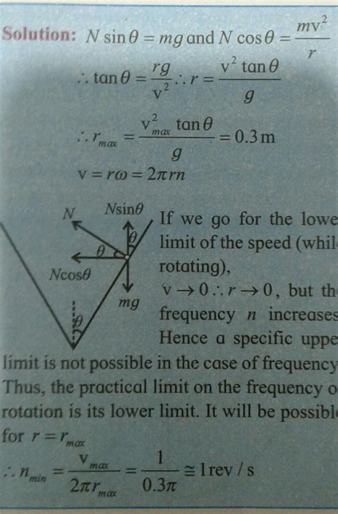 Semi-vertical angle of the conical section of a funnel is 37*(degree ...