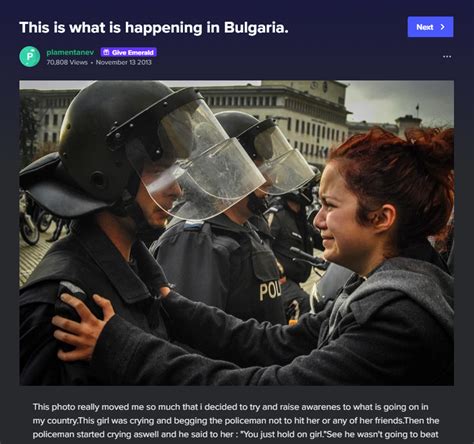 This photo was taken at a rally in Bulgaria in 2013 | Fact Check