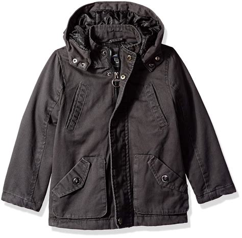 Buy Urban Republic Toddler Boys Cotton Twill Jacket, Graphite, 4T at ...