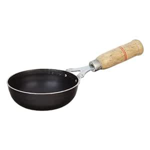 Kashvi Best Sheet Metal Iron Tadka Pan with Strong Wooden Handle|Vaghar ...