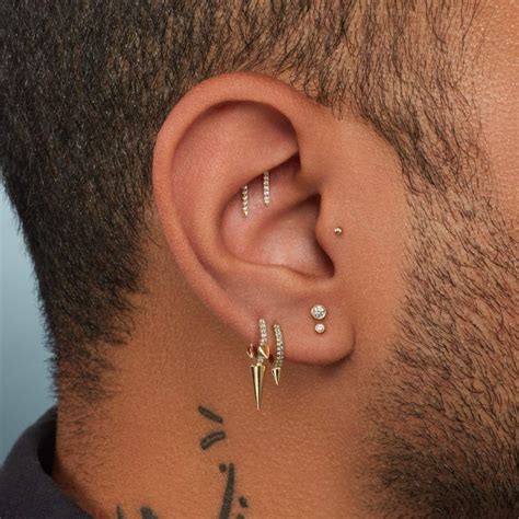 Helix and other hottest ear piercing ideas to try in 2024