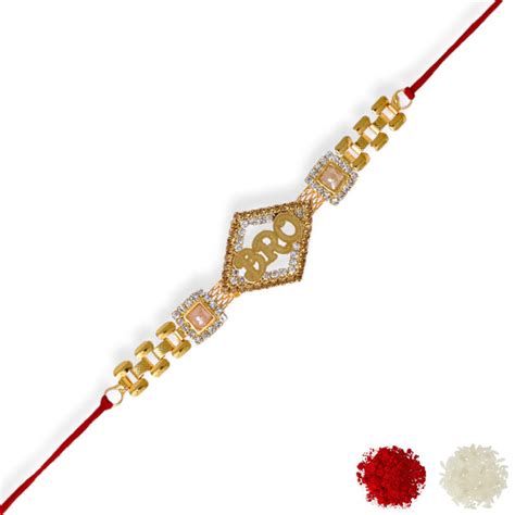 Bro Rakhi with Roli chawal n Rakshabandhan Gift Card for Bhaiya n kids ...