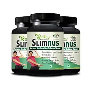 Slimnus Health Tablet - Weight Loss Capsule Fast Fat Burner (Pack Of 3 ...