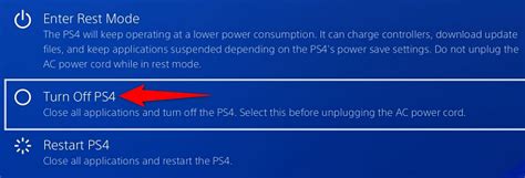 Image result for Turn Off PS4