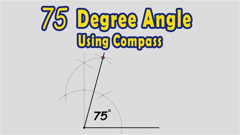 Image result for Construct 75 Using Compass Only