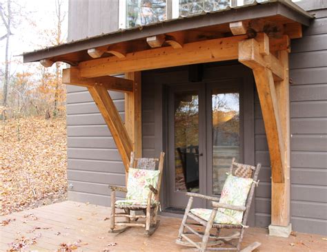 Timber Frame Porch - Heavy Timbered Porch - Homestead Timber Frames ...
