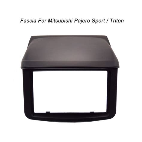Single/Double Din Radio Fascia for Mitsubishi Pajero | Ubuy India